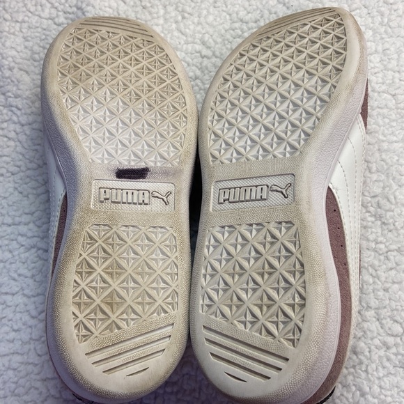 Puma Vikky Suede Softfoam Comfort Athletic Sneaker Light Plum Used Size 7 - Picture 7 of 15
